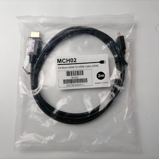 สาย Micro HDMI to HDMI 2M , KEN รุ่น MCH02 รองรับ High Speed HDMI with Ethernet