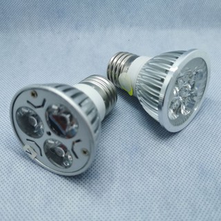 หลอดไฟMR16LED  3W,5W 220Vขั้วเกลียวE27