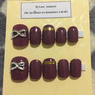 เล็บปลอมงานเจลhands make100%
