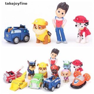 Tfth ฟิกเกอร์นิกเกิ้ล Paw Patrol ขนาดเล็ก ของเล่นสําหรับเด็ก 12 ชิ้น