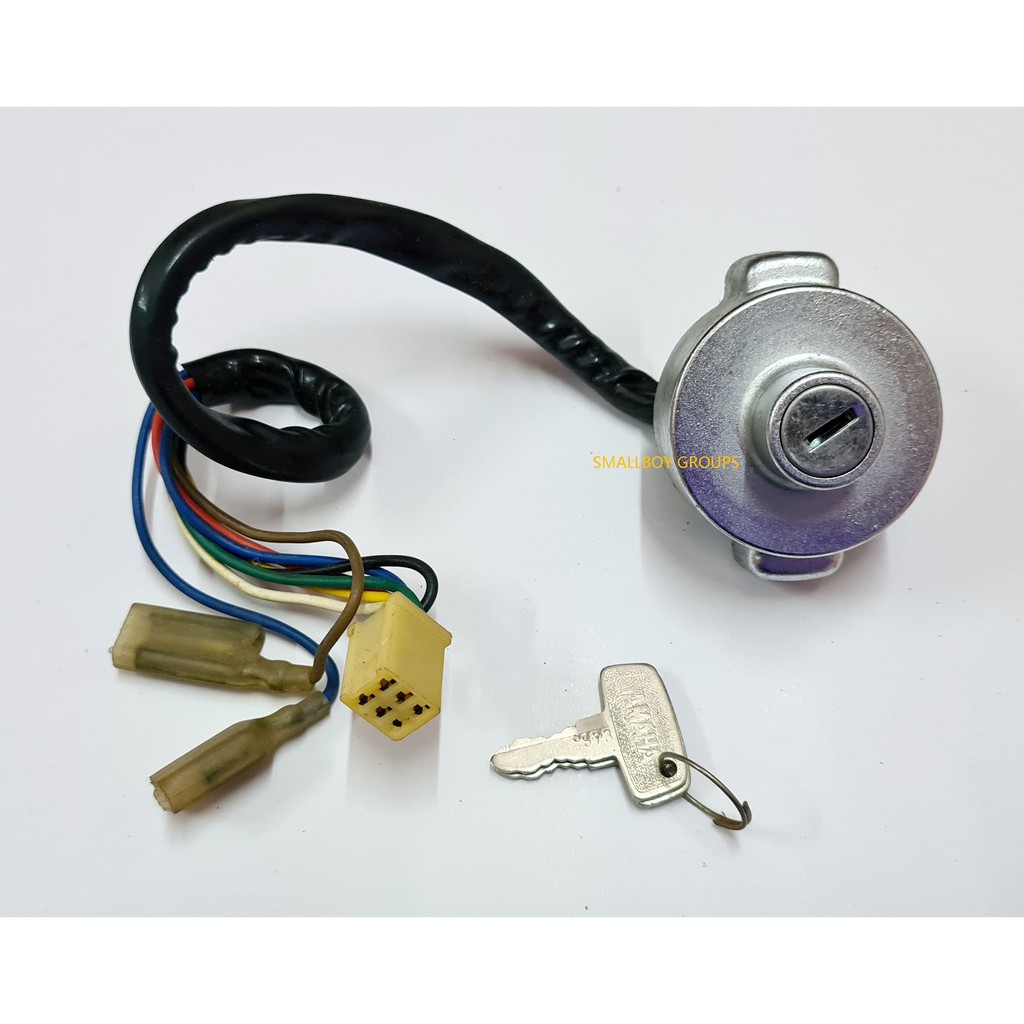 YAMAHA YB100 YB 100 MAIN SWITCH SET KEY KUNCI