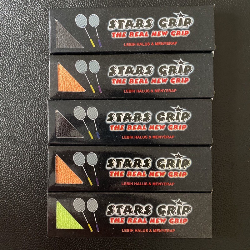 Stars Badminton Grip ผ้าขนหนูไมโครไฟเบอร์