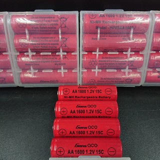 ถ่านชาร์จ Gens ACG และ TTL ขนาด AA 1.2V 1600 - 1650 mAh (ราคาต่อก้อน)คุณภาพสูง ใ้ช้ในการแข่ง รถกระป๋อง ได้  ราคาถูก