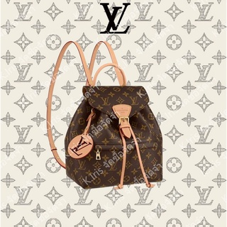 Louis Vuitton/ LV/ MONTSOURIS กระเป๋าเป้ใบเล็ก