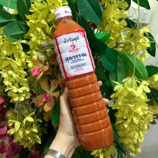 น้ำจิ้มสุกี้ ตราศุภวรรณ สูตรไหหลำ (ปริมาณ 750 ml.)