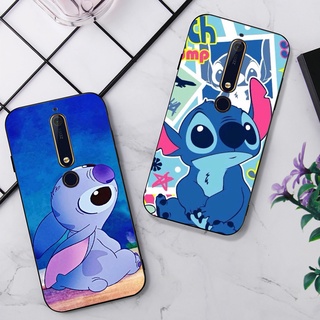 มาใหม่ เคสโทรศัพท์มือถือ TPU นิ่ม พิมพ์ลาย Lilo &amp; Stitch สําหรับ Nokia 6 2018 TA-1068 TA-1050 TA-1043 TA-1045 6.1