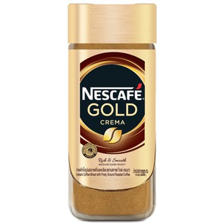 Nescafe Gold Crema กาแฟ เนสกาแฟโกลด์ เครมมา 1 ขวด ขนาด 200 g.