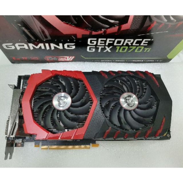 Msi gtx 1070ti 8g gaming x | Shopee Thailand