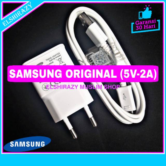 Samsung Galaxy M10 A10 A10s Tab A 8.0 2019 Charger ORIGINAL 100% Micro USB 5V - 2A