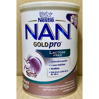 NAN Gold Pro Lactose Free ขนาด 400 กรัม **สำหรับเด็กท้องเสีย**Exp 02/2024