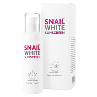 Snail White Sunscreen UVA/UVB SPF50/PA+++ สเนลไวท์ ซันสกรีน ครีมกันแดด 51ml.