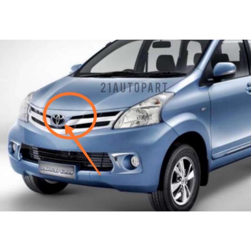 ตกแต่งบ้าน กระจังหน้าโตโยต้า โลโก้ของใหม่ทั้งหมด avanza 2012-2015 ส่งด่วน สั่งเลย