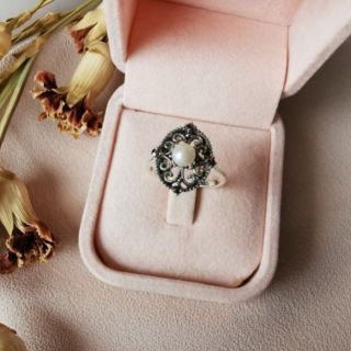 Vintage​ Pearl Ring​ แหวนมุกวินเทจ