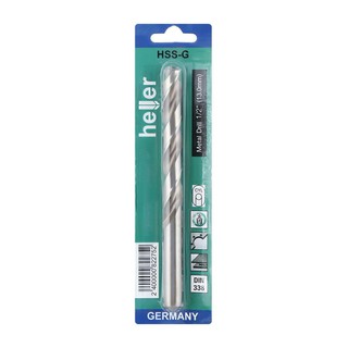 ดอกเจาะเหล็ก HELLER HIGH SPEED 1/2 นิ้ว METAL DRILL BIT HELLER HIGH SPEED 1/2"