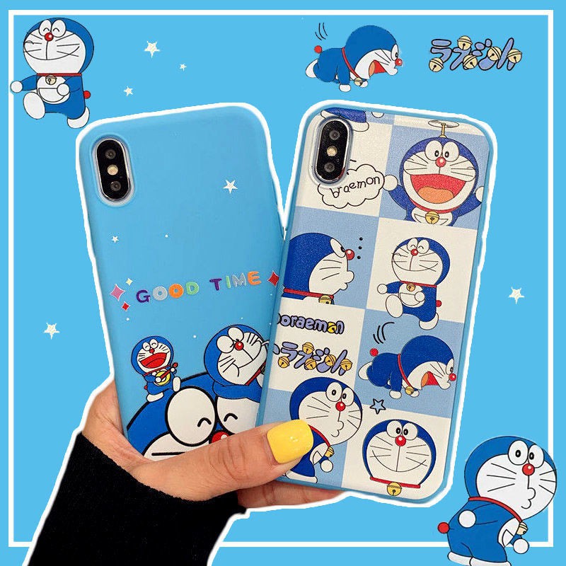 เคสและซองมือถือเคสซิลิโคนเคส ลายการ์ตูน Doraemon สําหรับ Oppo A 9 2020 37 F 7 5s 5 3s 11 83 Y 85 17 