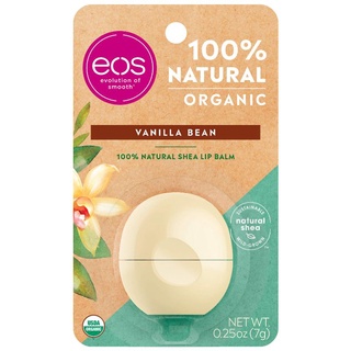 EOS 100% Natural Shea Lip Balm Vanilla Bean 0.25 oz (7 g)eos ลิปบอล eos