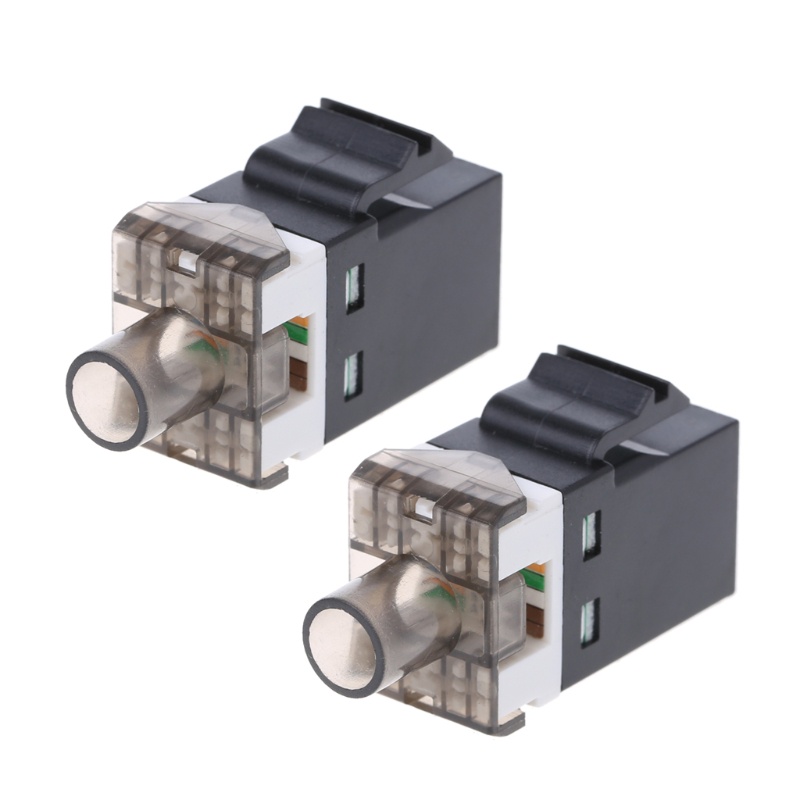 Btsg อะแดปเตอร์แจ็คเชื่อมต่อเครือข่าย Utp Cat6 Rj45 2 ชิ้น
#6