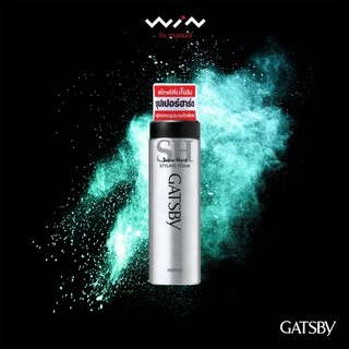 GATSBY STYLING FOAM แกสบี้ สไตล์ลิ่ง โฟม 185 g.โฟมจัดแต่งทรงผม ช่วยเพิ่มวอลลุ่ม ทำให้ผมไม่ลีบแบน