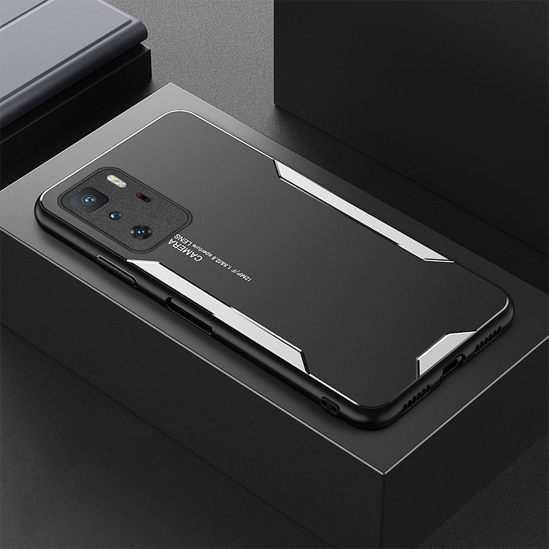 Redmi Note 7 Note 10 5G 10 Pro 5G Luxury Aluminum Metal Matte Cover Shockproof Protection Phone Case