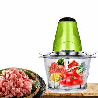 (เครื่องบดหมู สีเขียว) บดผัก อเนกประสงค์เหมาะสำหรับใช้บดสับเนื้อสัตว์ พริก กระเทียม ผักต่างๆ ช่วยให้การประกอบอาหาร