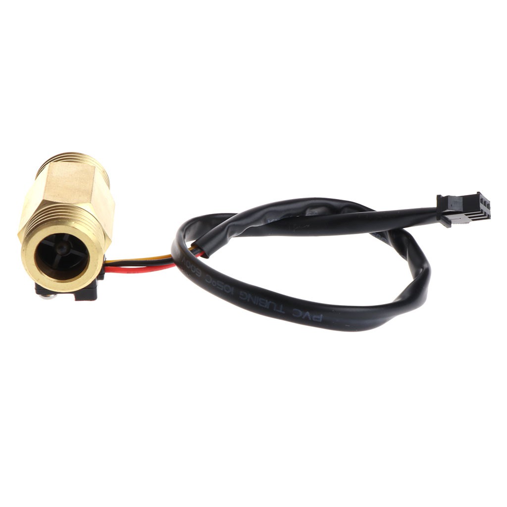 kiss*Flow Sensor G1/2'' Water Flow Hall Sensor Switch 1-25L/min Flow Meter Flowmeter
