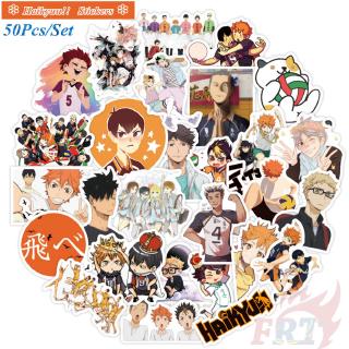 ❉ Haikyuu!! - Series 02 Anime Shoyo Hinata Tobio Kageyama Kei Tsukishima Yu Nishinoya Kozume Kenma สติ๊กเกอร์ ❉ 50Pcs/Set DIY Fashion Doodle Decals สติ๊กเกอร์