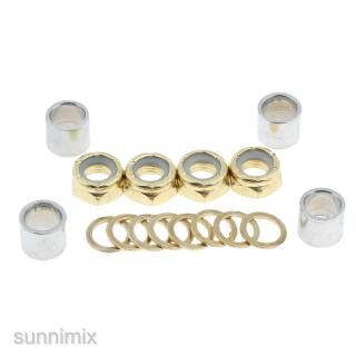 ชุดอุปกรณ์สำหรับสเก็ตบอร์ด  Axle Speed Washers Nuts Set