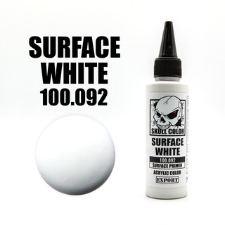 Skull Color 092 Surface White สีรองพื้น Surface Primer ผสมสำเร็จสำหรับแอร์บรัช ขนาด 60ml.