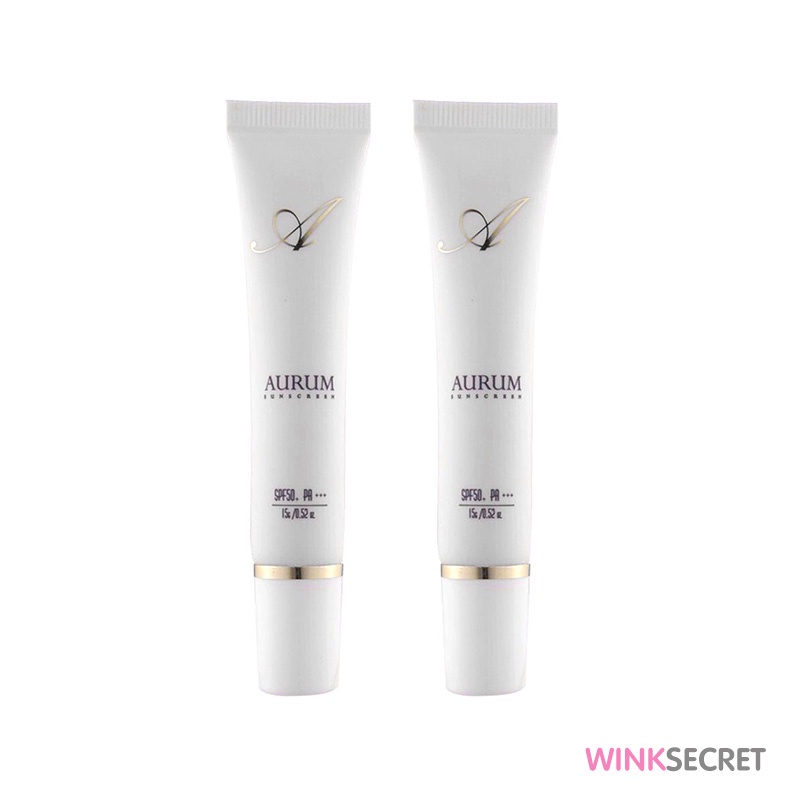 แพ็ค X2 ครีมกันแดด Aurum Sunscreen SPF50 PA++++ ของพี่อั้ม