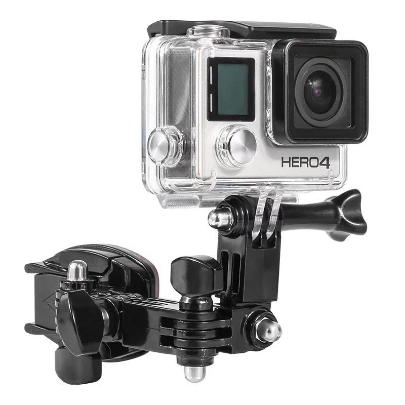 MOTOWOLF MDL3520 - ขายึดกล้อง Action Cam,Gopro สำหรับติดหมวกกันน็อค ติดได้หลายแบบ thumbnail 5