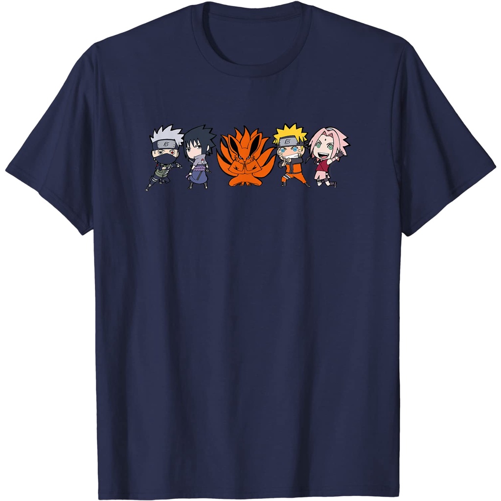 เสื้อยืด Naruto Shippuden 5 Chibi Group