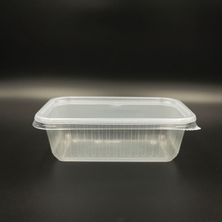 กล่องข้าวพลาสติก 650 ml 1 ช่อง (25 ชุด)