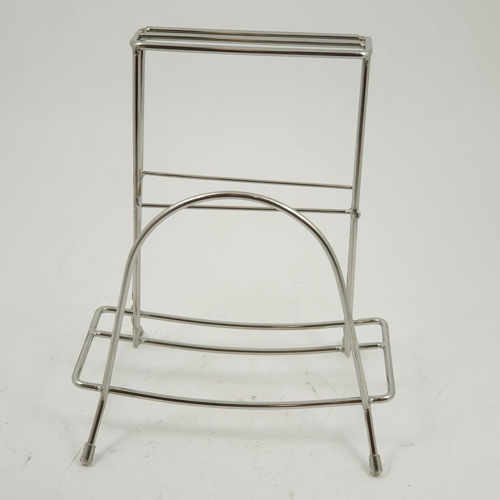 GlobalHouse SAKU ที่วางมีดและเขียงสเตนเลส RCB18  วาง เขียงได้ไม่เกิน 4 ซม สินค้าของแท้คุณภาพดี