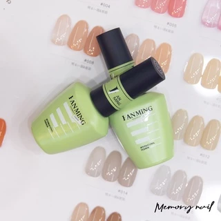 สีเจลไซรัป สีเจลใสๆ สีเจลโทนสุขภาพดี Fanming ((ขวดสีเขียวอ่อน)) เนื้อใสๆ ขวดใหญ่15ml.