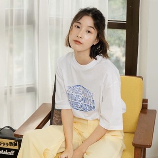 97X - oversize THEEARTH | เสื้อขาว เสื้อOversize เสื้อยืด (พร้อมส่ง)