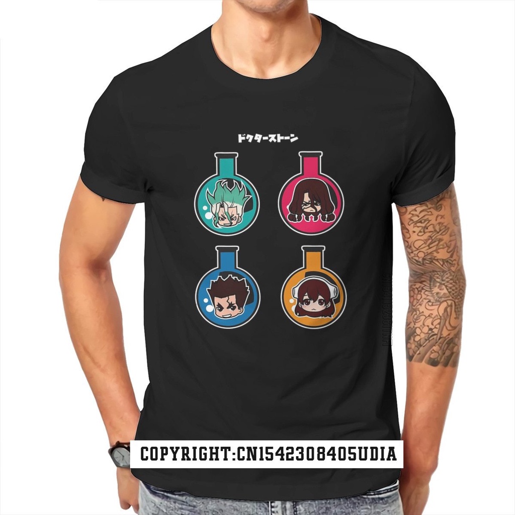 ขายดี!เสื้อยืด ผ้าฝ้าย พิมพ์ลายการ์ตูนอนิเมะ Dr Stone Reboot Boichi Senkuu Amber Tsukasa แฟชั่นฤดูร้