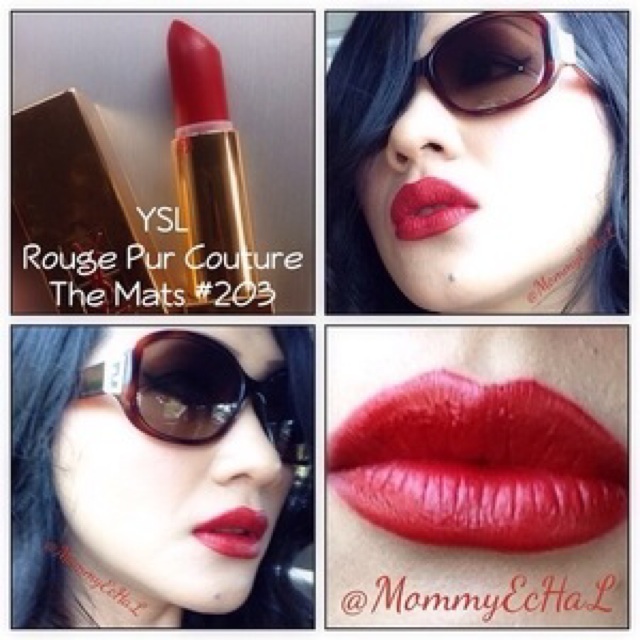 Ysl Rouge Pur Couture The Mats เบอร 203 3 8g Shopee Thailand