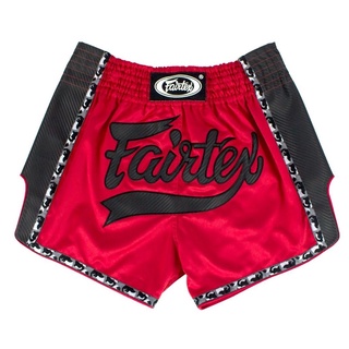 กางเกงมวย Muay Thai Shorts - BS1703 Red/Black