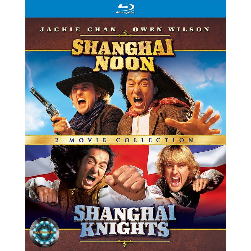 Bluray หนัง Shanghai Noon คู่ใหญ่ฟัดข้ามโลก 2 Movie Collection