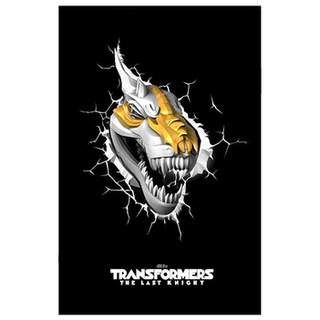 โคมไฟทรานส์ฟอร์มเมอร์ส Transformers 4 3D Light FX Grimlock Face Wall Light