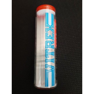 ฮีมาโตคริต ทิวป์ฮีมาโตคริต Micro hematocrit Red tubes/Capillary tube ทิ้วฮีมาโตคริต Vitrex BRIS ขนาด100อัน/หลอด