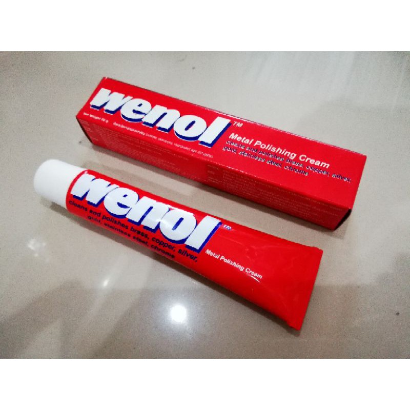 วีนอล Venol  (ครีมขัดโลหะ)​ทำความสะอาดและเคลือบเงา​ 50กรัม
