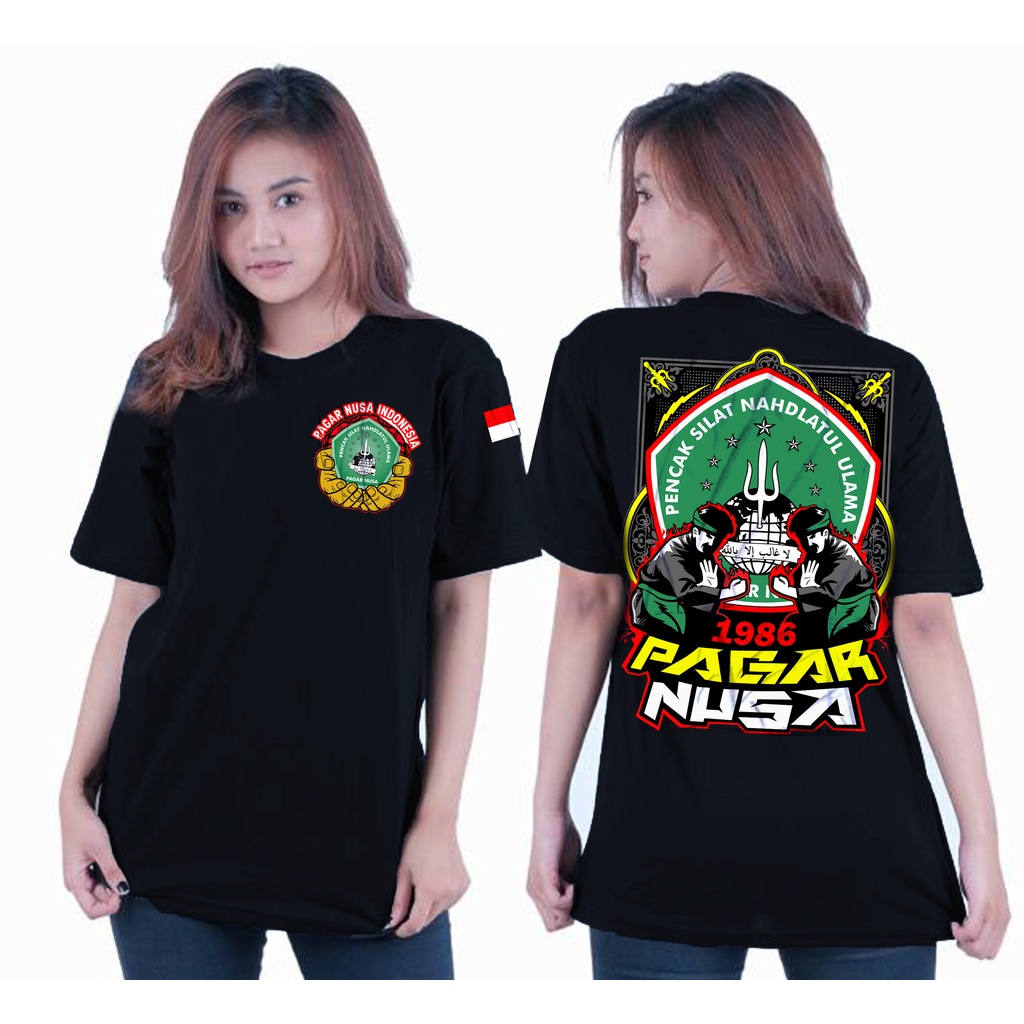 เสื้อยืด ลายการ์ตูน Pagar NUSA PN NU2021 Tiedye 30s