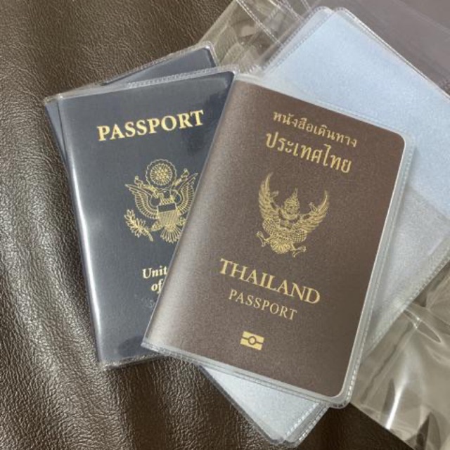 ปกพาสปอร์ต ซองพาสปอร์ต ซองพาสปอร์ตกระดุม Passport cover