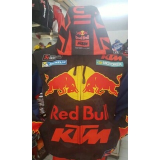เสื้อแจ็กเก็ตแข่งรถโรงงาน Red Bull KTM MotoGP Moto 2 3 Akrapovic Michelin Kratingdeng มีซิป กันน้ํา 1% MC คุณภาพพรีเมี่ยม