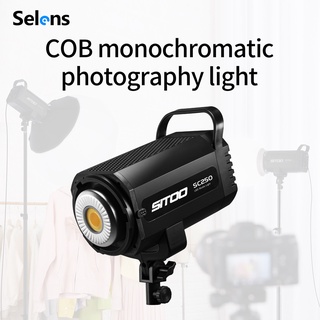 Selens แผงไฟสตูดิโอ LED SC-150W 250W 5600K สีขาว เวอร์ชั่น LCD สําหรับถ่ายภาพวิดีโอ