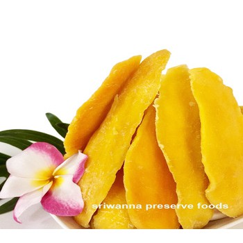 ศรีวรรณา มะม่วงอบแห้ง 450 กรัม 1 แถม 1 (Sriwanna Soft Dried Mango 450 g. Buy1Get1Free)