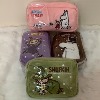 Moomin bag มูมิน กระเป๋าขนนุ่ม ซิป หลายสี น่ารัก