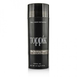 ผงโรยผมบาง เพิ่มผมหนา Toppik Hair Building Fibers 27.5 g — สีน้ำตาลเข้ม