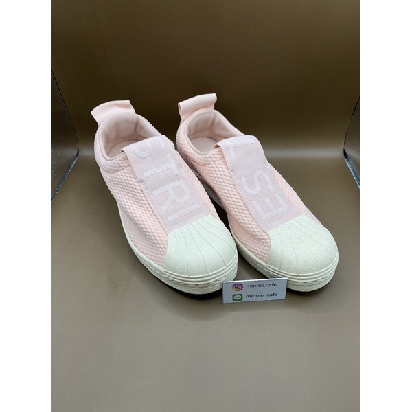 คุ้มๆ 💥 Adidas รองเท้า SUPERSTAR BW Slip on รุ่น BY9138 (Pink) ใช้ครั้งเดียว
